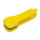 thumbnail image 5 of Modelo de cebo Cola 2 en 1 forma de lágrima amarillo, 5 of 8