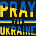 thumbnail image 3 of CafePress - Pray For Ukraine T Shirt - Men's Fitted T-Shirt, 3 of 4