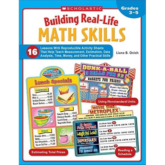 Pre-Owned Building Real-Life Math Skills, Grades 3-5 (Paperback) 0545329647 9780545329644