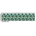 thumbnail image 3 of Ambesonne Exotic Fabric by the Yard Upholstery, Aloha Palm Leaves Artwork, 5 Yards, Hunter Green Champagne, 3 of 5