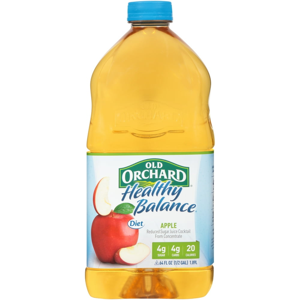 Old Orchard Healthy Balance Apple Juice, 64 Fl. Oz.