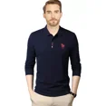 thumbnail image 1 of Playera Hombre Manga Larga Polo Moda Casual Camisa, 1 of 7