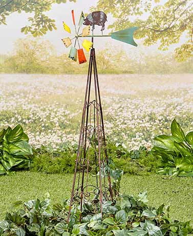 The Lakeside Collection 4-Ft Pig Weather Vanes 