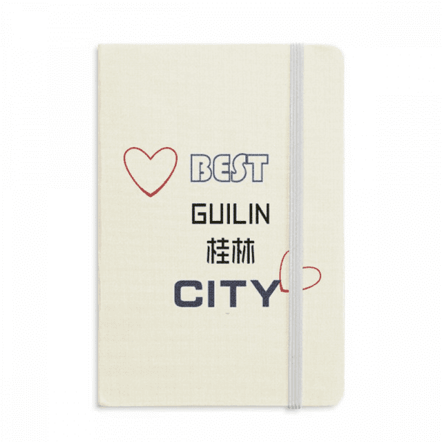 National Travel City Guilin Notebook Official Fabric Hard Cover Classic Journal Diary