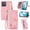 Pink, variant on SYITOOCK Phone Case for Motorola Moto Edge 50 Neo, Shockproof PU Leather Wallet Case with Card Slots Anti-Scratch Stand Magnetic Flip Zipper Pocket Cover for Motorola Moto Edge 50 Neo, Blue
