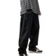 thumbnail image 1 of Pantalones de bolsillo para hombre de gran tamaño con bolsillos traseros pantalones largos rectos sueltos de gran tamaño para citas masculinas negro 2XL, 1 of 8