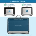 thumbnail image 3 of LapGear Portable Laptop Lap Desk, Fits up to 15.6" Laptop, Black, 3 of 7