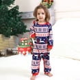 thumbnail image 2 of Matching Christmas Pjs for Family Letters Graphic Xmas Pyjamas Matching Family Christmas Pyjamas Set for Women Men, 2 of 5