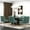 Green, variant on SEYNAR Modern Glam Velvet Dining Chair,Kitchen Side Armchairs or Vanity Chair with Rear Handle Set of 6