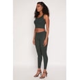 thumbnail image 3 of Women's Daisy Ribbed Knit Cropped Tank Top, 3 of 4