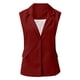 thumbnail image 3 of Chaquetas de mujer Cárdigan sin mangas Erógeno de moda con cuello en V Bolsillo sólido Ropa de abrigo informal Odeerbi ODB-2, 3 of 4