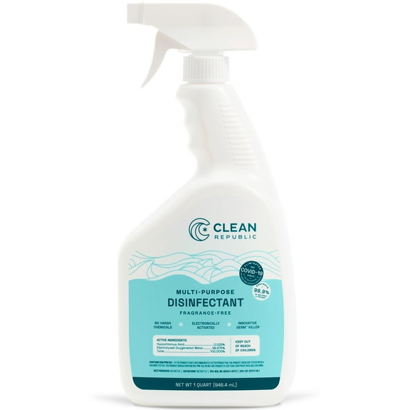 Clean Republic- Multi-Purpose Disinfectant-32oz
