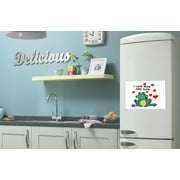 Dry Erase Magnetic Roll, Glossy White Write On/Wipe Off Magnet, 24 inches by Flexible Magnets(2 FT X 5 FT)