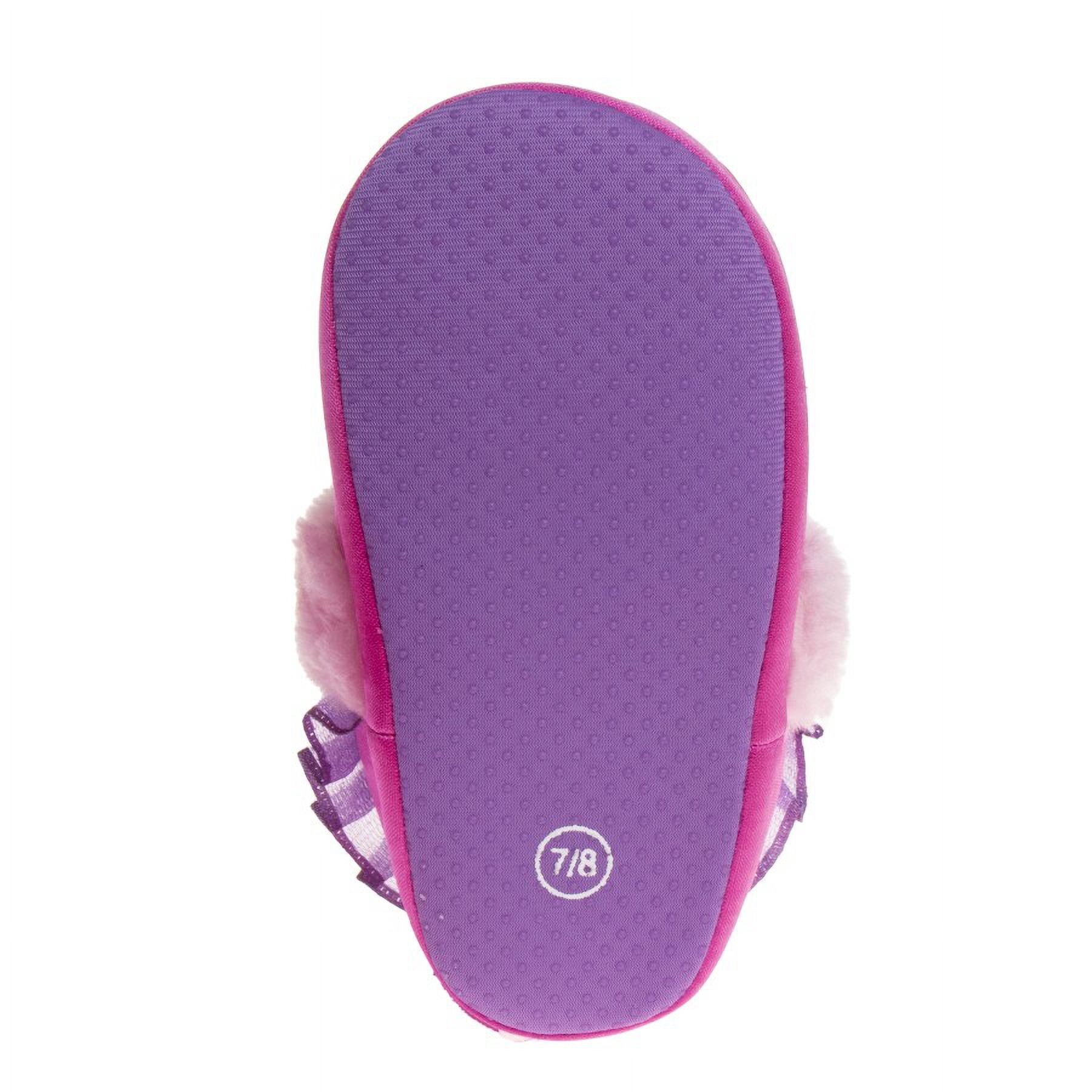 Disney "Favorite Princess" Toddler Girls' Dual Sizes Nylex Fabric Slippers