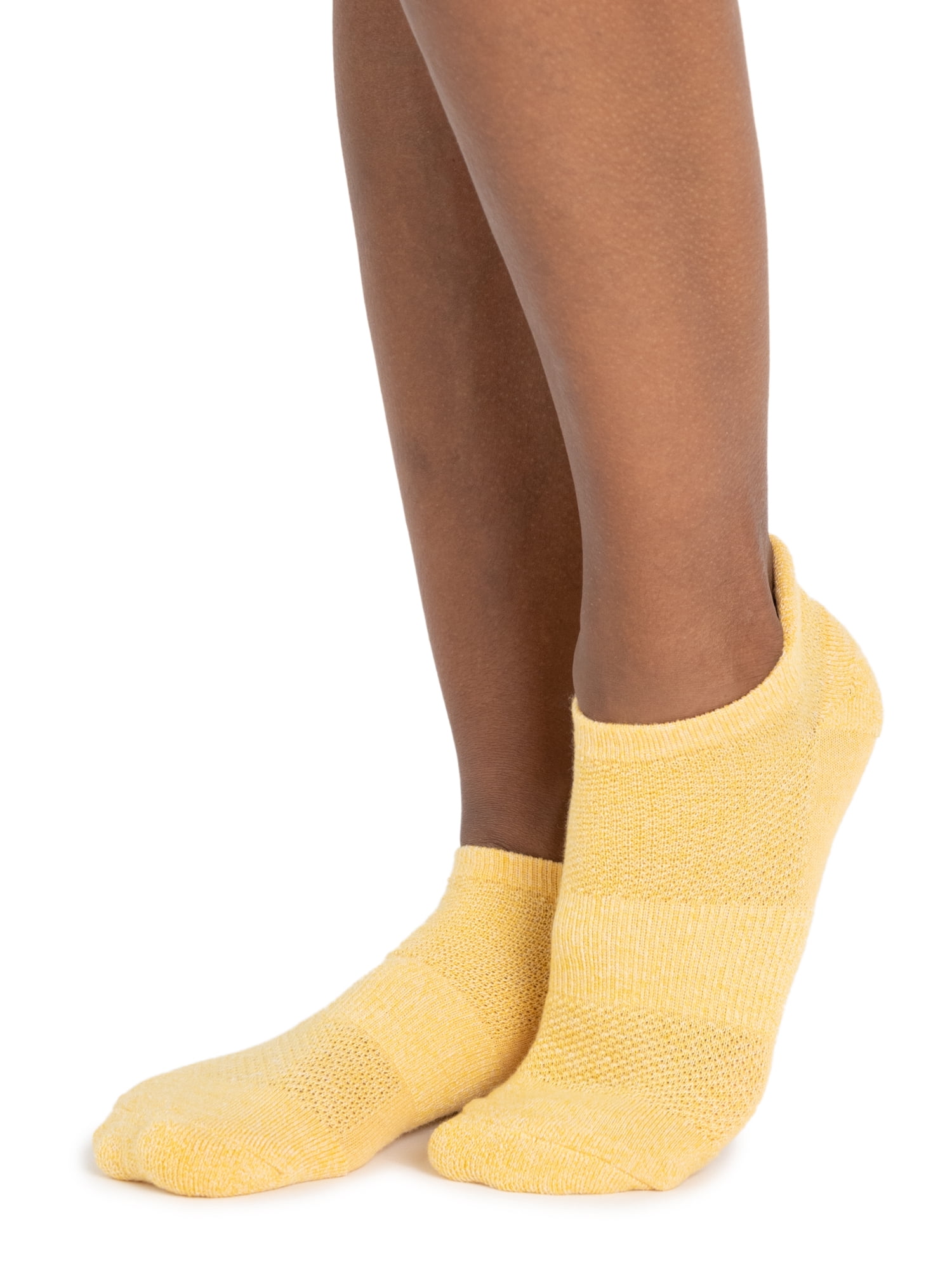 Muk Luks Women's Feathery Soft Casual Fashion Low Cut Socks, 6-Pack, Sizes 6-11