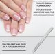 thumbnail image 3 of Lima de uñas para manicura ForPro Professional Zebra Foam, grano 100/180, 3 of 6