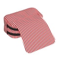 thumbnail image 4 of Sikiie Red And White Stripes Print Flip Double-layer Pencil Case, All-purpose Stationery Bag for Study and Office, Zipper Design, Unisex, 4 of 7