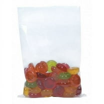 Partners Brand Flat Poly Bag,6 x 12",1.5 mil,PK1000 PB115