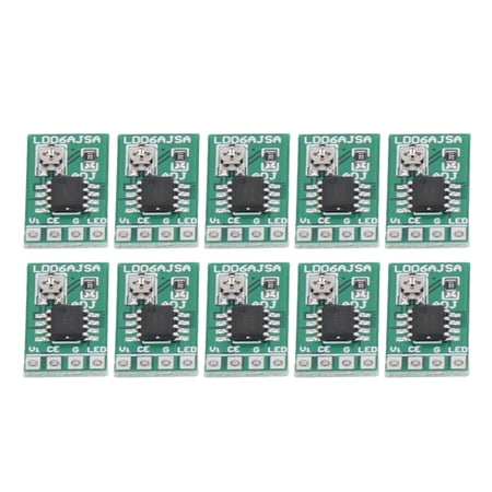 Yunseity Adjustable LED Driver Board – Constant Current 2.8-6V, 30-1500mA Output, Integrated Thermal Regulation
