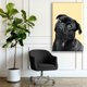 thumbnail image 2 of Cuadro Canva Pixtreats listo para Colgar tipo galería Pug Negro 40X60 cm, 2 of 4