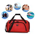 thumbnail image 2 of Bolsa de fitness Bolsas de gimnasio portátiles de gran capacidad para fútbol al aire libre Gris JShteea Para Estrenar, 2 of 8
