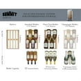 thumbnail image 4 of 15 Inches wide ADA compliant wine cellar for built-in or freestanding use, with digital controls, front lock, LED lighting, and stainless steel wrapped cabinet, 4 of 4