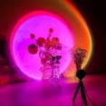 thumbnail image 1 of Sunset Lamp, Sunset Lamp,8 Color Projection Lamp With Tripod, Sunset Aura, Usb Rainbow Led Lamp, Romantic Visual Light, 360 Degree Rotation, Nice Gift, 1 of 1
