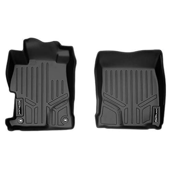 MAXLINER A0137 Floor Mats for Honda Civic Sedan, 2012-2015 1st Row, Black