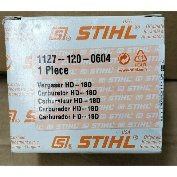 STIHL CARBURETOR MS290 MS310 MS390 029 039 029 SUPER  1127 120 0604 NEW OEM