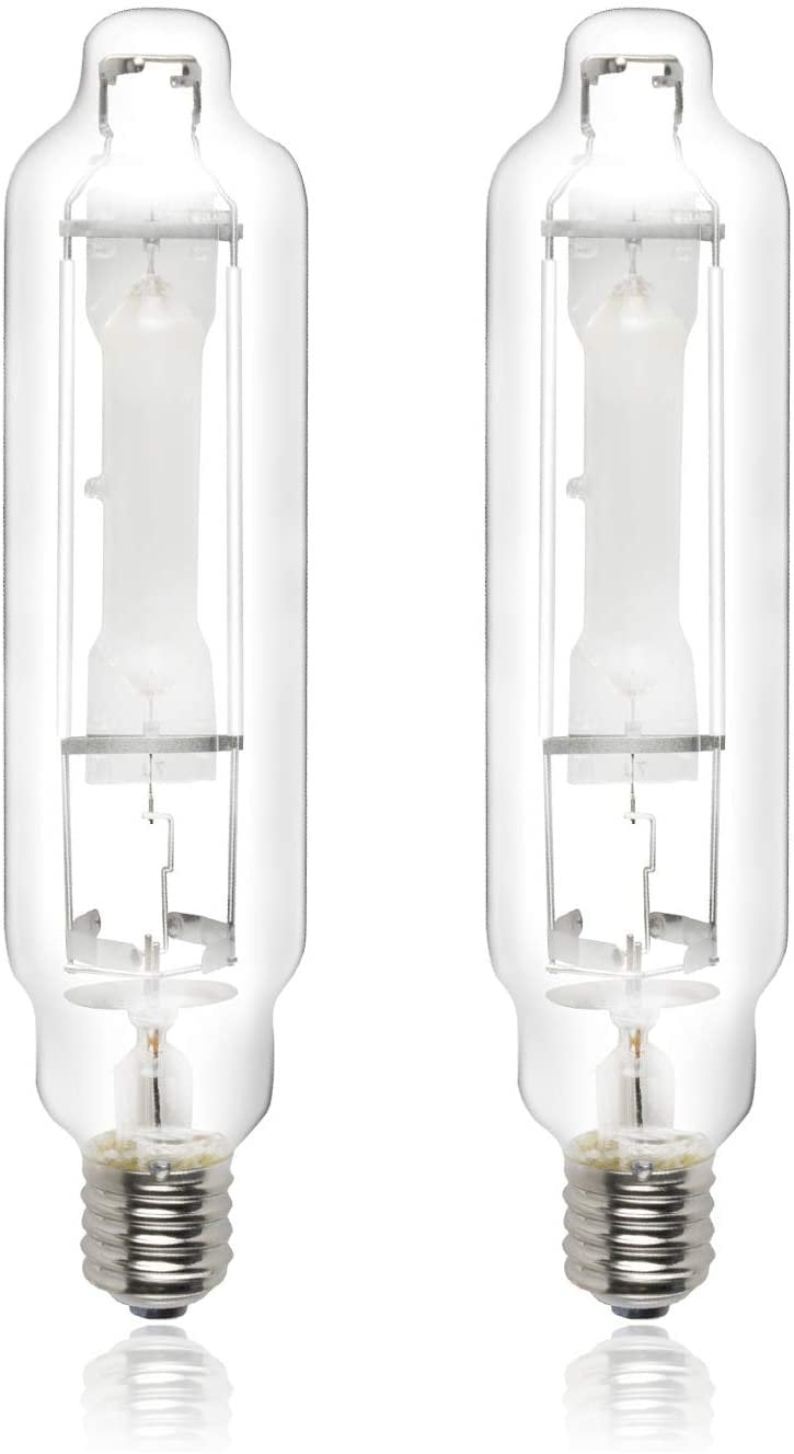 VIVOSUN 2 Packs 600w Watt Conversion MH Grow Light Bulb Veg Metal Halide Lamp 