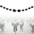 thumbnail image 1 of BESTYASH Banderines Decorativos De Graduación En Tela No Tejida Con De Birrete Negro Para Fiesta, 1 of 8