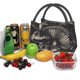 thumbnail image 3 of Fotbe Monochrome Mushroom Artwork Bolsa Térmica Portátil con Estampado, Bolsa de Entrega de Alimentos Aislada, Bolsa Reutilizable de Gran Capacidad para Comidas y Supermercado, 3 of 6