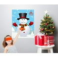 thumbnail image 2 of Christmas Games for Kids Party - Pin Nose on Snowman, Christmas Party Decorations, Activities & Game for Family & Adults - Xmas Gifts, 2 of 7
