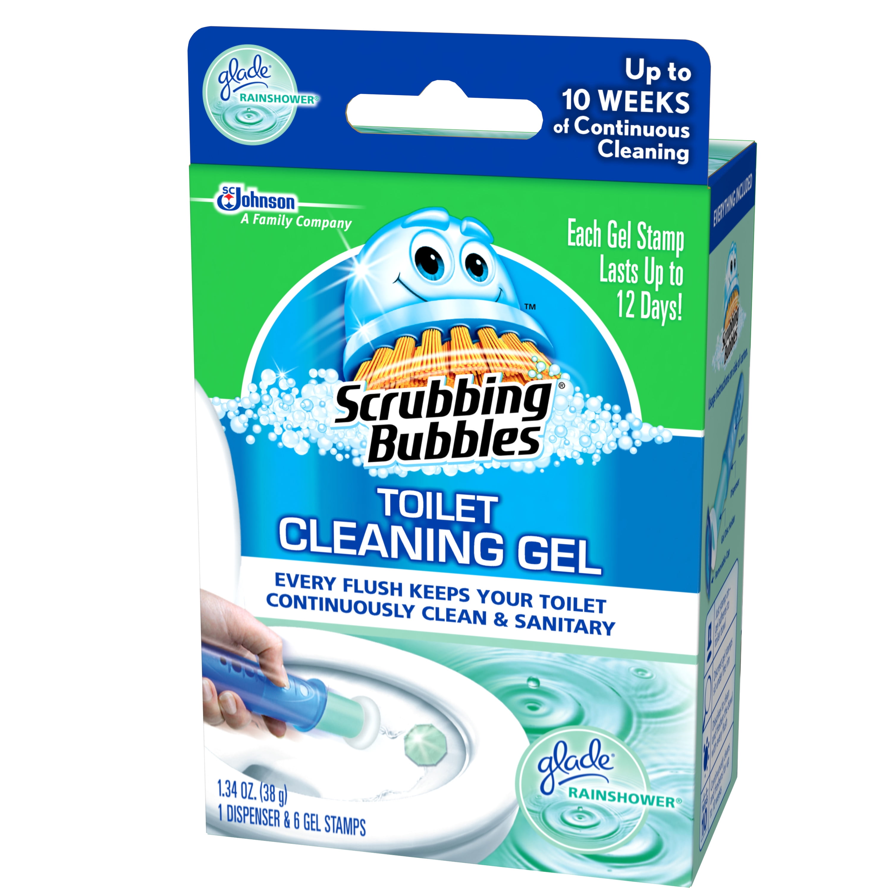 Scrubbing Bubbles Fresh Clean Gel Discs Toilet Cleaning 1 34 Scrubbing Bubbles Fresh Clean Gel Discs Toilet Cleaning 1 34oz Com