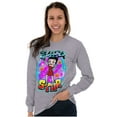 thumbnail image 4 of Betty Boop Air Brushed Supastar Women's Long Sleeve T Shirt Brisco Brands M, 4 of 6