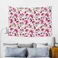 thumbnail image 5 of Xecao Lilies Flowers Print Tapestry, Wall Hanging Room Funny Decor, Backdrop Room Decor for Bedroom Living Room dormitory, 5 of 8