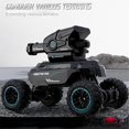 thumbnail image 3 of RC Drift Tank Toy Multifunction Armored Vehicle Remote Control Water Bomb Car Multiplayer Competitive Gift-Orange, 3 of 5