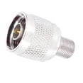 thumbnail image 3 of Male Pin Adapter F Female Signal Adapter For RF Signal Conversion Stable Performance In Line With Specifications, 3 of 7