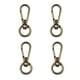 thumbnail image 5 of Llavero de acero inoxidable Sunnimix 4 piezas giratorio a granel hebillas deslizantes bronce, 5 of 8