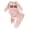 Red, variant on Faraee Newborn Baby 2 Piece Outfit Set Lil Bro Sis Letter Embroidery Ribbed Knit Bodysuit and Pants Set 0 3 6 9 12 Months Soft Infant Boys Girls Clothes