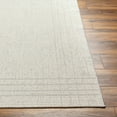 thumbnail image 3 of BoutiqueRugs Eneco Cream Bordered Area Rug - Outdoor Safe - Bone, Dark Gray, Cloud Gray - 6'7" x 9', 3 of 5