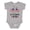 AC-Heather Grey, variant on Gettysburg Pennsylvania USA Boys or Girls Baby Bodysuit