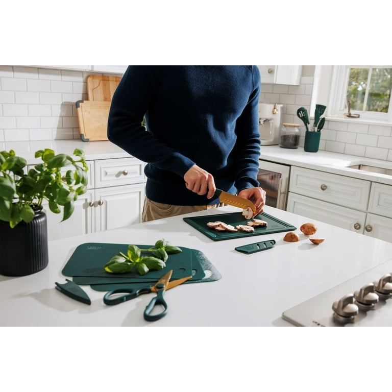 Thyme  Thyme & Table 20-Piece Knife Set - Green - Walmart.com