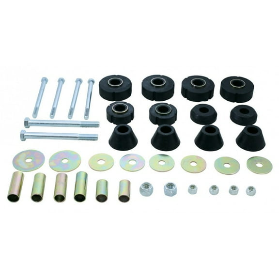 United Pacific C677204 1967-72 Chevrolet GMC 1/2 Ton Truck Cab Mount Kit Rubber