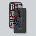 thumbnail image 1 of Cute Hello kitty Phone Case For Samsung S23 S22 S21 S20 FE S10 S9 S8 Plus Ultra Pro 5G Frosted Translucent Matter Cover LXY, 1 of 7