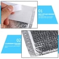 thumbnail image 6 of 25Pcs Reusable Insulation Bags, 13.8'' x 15.7'' Thermal Box Liners Metalized Box Self Seal Insulated Box Liners Lunch Food Packing, Grocery Delivery Envelopes Mailers Insulated Shipping Bags, 6 of 9