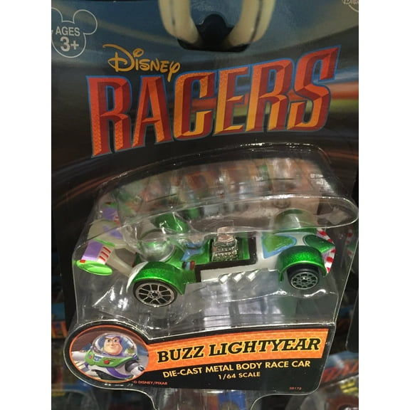 disney parks racers die cast metal buzz lightyear car new with box