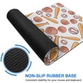 thumbnail image 6 of Long Mouse Pads for Desk,White Orange Baseball Gear Pattern Desk Mats on Top Of Desks, Desk Mouse Pad Extra Large with 3mm Non-Slip Base and Stitched Edge for Gaming,Office,Work,Home 31.5"x15.7", 6 of 6