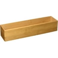 thumbnail image 2 of Lipper International 8382 Bamboo Wood Stacking Drawer Organizer Box, 12" x 3", 2 of 3