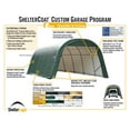 thumbnail image 3 of ShelterLogic ShelterCoat 12 x 24 x 8 ft Green Wind And Snow Rated Garage Round, 3 of 11